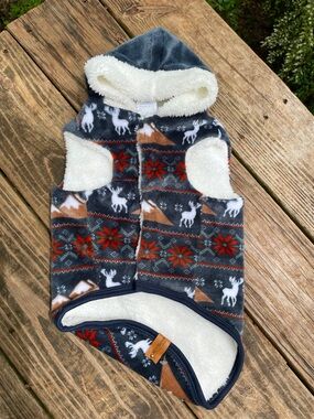 NWT MuttNation by Miranda Lambert Fleece Dog Coat sz L